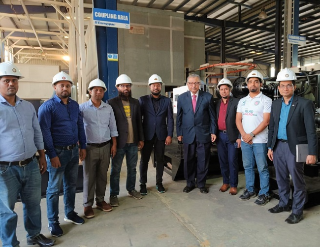 Hon'ble Vice-Chancellor of DIU & Former Vice-Chancellor of BUET has recently visited our state-of-the-art Energypac Industrial park(EIP).