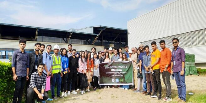 NSU Department of Electrical and Electronic Engineering (EEE) paid a visit to Energypac Industrial Park NSU Department of Electrical and Electronic Engineering (EEE) paid a visit to Energypac Industrial Park